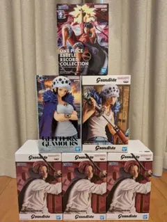 ワンピース プライズフィギュア 6体セット　 シャンクス ルフィ　ロー