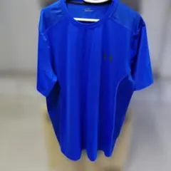 UNDER ARMOUR 青 Tシャツ XL