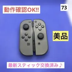 【美品】Switch Joy-Con グレー（L.R）