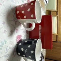 MIKI HOUSE 星柄マグカップセット