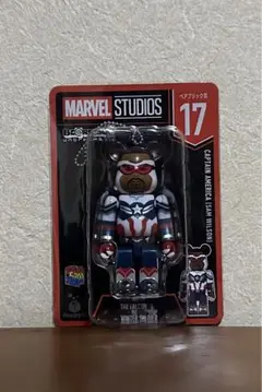 happyくじ ベアブリック BE@RBRICK MARVEL 17 サム