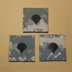 米陸軍 特技兵 ACU階級章3点セット
