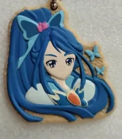 e➕Yes!プリキュア5➕　キュアアクア　クッキー風　キーホルダー