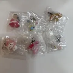 サンリオキャラクターズ ゆるっとめじるしアクセサリー 全６種コンプリートセット