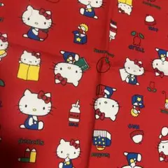 平成レトロ　ハローキティ　生地　2018