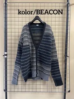 kolor/BEACON カラービーコン クレイジーパターン カーディガンのサムネイル