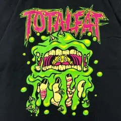 TOTALFAT トータルファット 半袖 バンドTシャツ ブラック L 2458