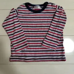 marie claire enfant ボーダー長袖カットソー 95cm