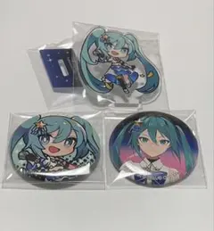 プロセカ 初音ミク 缶バッジ アクキー まとめ売り - メルカリ