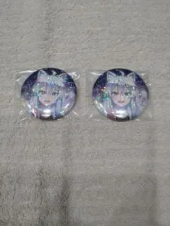 カラフルピーチ　東武動物公園コラボ　缶バッジ　どぬく　 2個セット