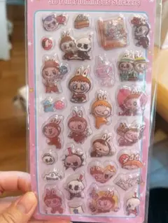 3Dシール　ぷっくりシール　夜光シール　ブブちゃん1