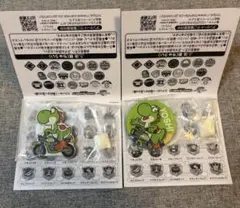 マリオカート ワールド キャラマグネッツ ヨッシー A B