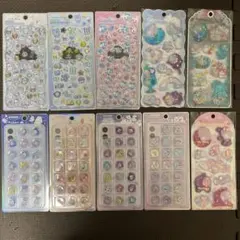 カミオジャパン　ジュエルプチドロップ　プチドロップステッカー　おはじきシール