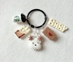 じゃらじゃらキーホルダー ホイップわんちゃん