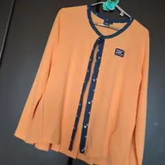 St. Christopher オレンジ 長袖カーディガン L