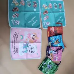 Matsuya x Paw Patrol タオル3枚、巾着4枚セット