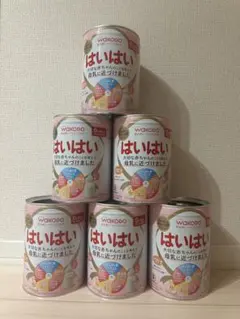 WAKODO はいはい 6空き缶セット