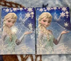ディズニー オンアイス エルサ ノート 手帳 2冊