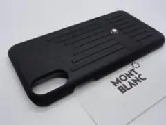 ⭐️モンブラン製⭐️稀少な入手困難品iPhoneX・XS用スマホケース⭐️ソフトラバー