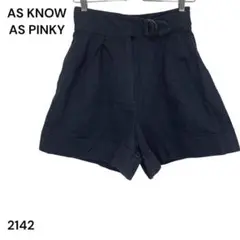 AS KNOW AS PINKY　アズノゥアズピンキー　ショートパンツ　Ｍ