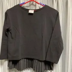 値下げしました。レイビームス　フリーサイズ　黒色長袖カットソー