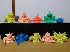 ガン消し　SDガンダム外伝 機甲神伝説 紅の神秘機兵 セット