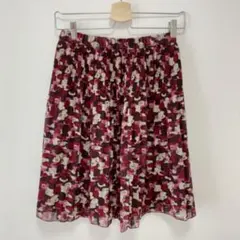 UNIQLO プリーツ膝丈スカート