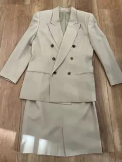 BURBERRYS バーバリー　ベージュ スーツ　ダブル　セットアップ　美品
