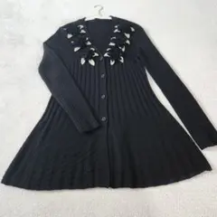 Opti★お花モチーフの上品カーディガン