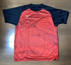 Mizuno 卓球 半袖Tシャツ レッド