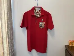 【新品未使用】SINA COVA シナコバ ポロシャツ レッド Lサイズのサムネイル