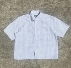 バ*ド様 90s~00s OLD UNIQLO チェック柄 ボタンダウンシャツ