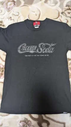 CREAM SODA プリントTシャツ Sサイズ ダークグレー