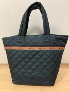 LARGE MULTI TOTEディープグリーンキルト　神崎恵さんコラボ レスポートサック 神崎恵 LARGE MULTI TOTEディープグリーン