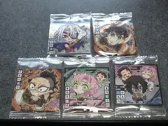 鬼滅の刃　ウエハース　シール　5枚セット