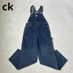 ck カルバンクライン　オーバーオール　デニム　ジーンズ　古着のサムネイル