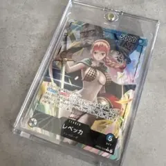 ワンピースカード【レベッカ】新品未使用・超美品 リーダーパラレル