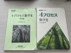 4プロセス数学II 解答編セット 数研出版のサムネイル