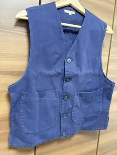 R. Newbold ネイビー ベスト