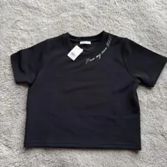 【新品未使用】LANTINAM クロップドカットソー　M
