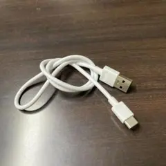 USB-C to USB-Aケーブル ホワイト