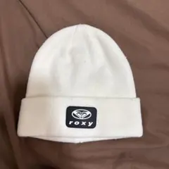 Roxy ホワイト ニット帽