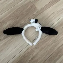 スヌーピー耳付きカチューシャ