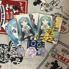 初音ミク MIKU-MIXTURE アクリルブロック キーホルダー ルカ缶バッジ