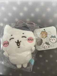 ちいかわ　ハチワレとごきげんななかまマスコット　白黒