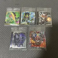 仮面ライダー ウエハース シール 5枚セット