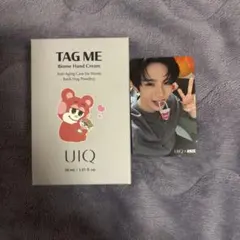 UIQ TAG ME ハンドクリーム　ショウタロウ　SHOTARO
