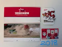 広島 カープ 2018 ～ 2025 日程表 RCC チケット 入場券 袋のサムネイル