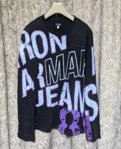 ARMANI JEANS プリント長袖Tシャツのサムネイル