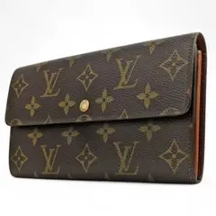 良品 ルイヴィトン モノグラム ポシェット ポルトモネ クレディ 966